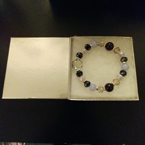 Evening Crystal Metallic Bracelet - Picture 8 of 8